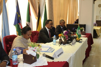 File photo: IGAD ministers of foreign affairs during a meeting in Juba on July 24, 2017. (Radio Tamazuj)