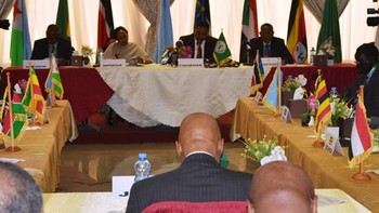 File: IGAD Foreign Affairs Ministers during the 58th council of ministers meeting in Juba [Photo by Jale Richard]
