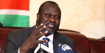 File photo: South Sudanese opposition leader Riek Machar/REUTERS