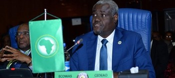 File photo: African Union chairperson Moussa Faki