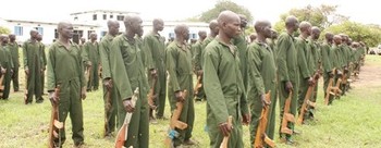 Former rebel fighter undergo military training in Morobo County (Radio Tamazuj)