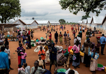 Photo:Newly arrived South Sudanese in Adjumani, in northern Uganda. (UNHCR /Will Swanson)