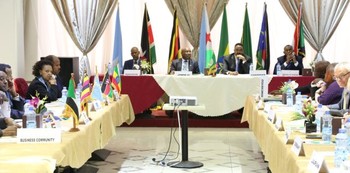 File photo: IGAD Council of Ministers in a meeting in Juba on Monday, July 24, 2017(Ethiopian Diplomacy)