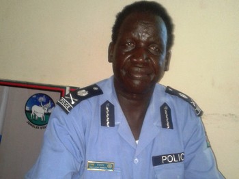 Photo: Jonglei police commissioner Chol Atem /Radio Tamazuj