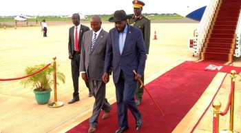 Photo credit: South Sudan presidential press unit