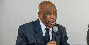 Photo: JMEC Chairperson Festus Mogae