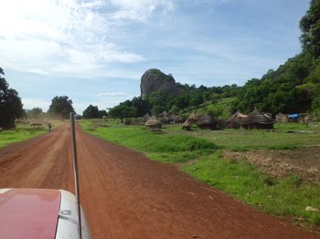 Photo:  Road to Torit /Andy in SouthSudan