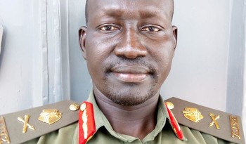 File photo: SPLA army spokesman Lul Ruai Koang