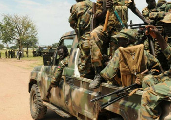 Photo: South Sudan troops:Image source (South Sudan News Agency)
