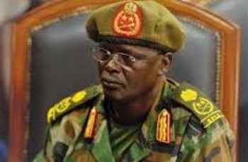 File photo: Gen. Gabriel Jok Riak