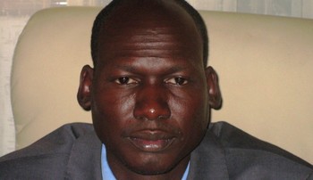 Photo: SPLM spokesman Peter Lam Both