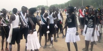 Lou Nuer Youth during a past event in Jonglei [ Photo: Jacob Achiek Jok]