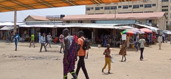 Marol market in Bor town (Radio Tamazuj)