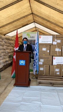 Swiss Cooperation Office and Consular Agency, Deputy Head Marcel Stoessel 15/10/2020 [Photo: UNHCR]