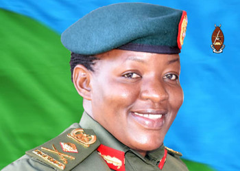 Ugandan Ministry of Defence and UPDF spokesperson, Brigadier Flavia Byekwaso