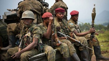جنود من القوات المسلحة لجمهورية الكونغو الديمقراطية يقومون بدوريات  صورة | رويترز