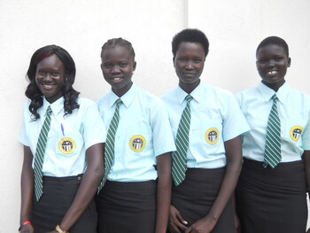 Photo: Female students at Pagook Primary School in Jonglei State. (Radio Tamazuj)