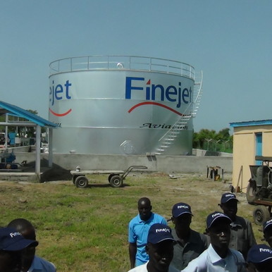 Finejet opens fuel deport at Bor airstrip