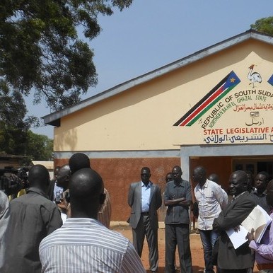 National dialogue team arrives in Aweil