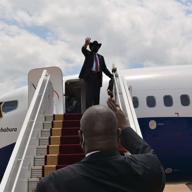 President Kiir on a 3-day visit to South Africa - Vimarsana News