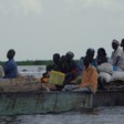Photo: A boat on the Nile near Fashoda, October 2013 (Radio Tamazuj)