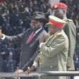 Photo: President Salva Kiir with Paul Malong during Independence Day celebrations. (Radio Tamazuj)