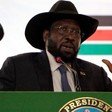 Photo:South Sudan's President Salva Kiir delivers a speech during the launch of the National Dialogue committee in Juba, South Sudan May 22, 2017. REUTERS/Jok Solomun