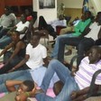 File photo: South Sudanese students occupy embassy in Cairo, protesting against unpaid stipends in 2013.