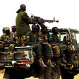 SPLA forces at Malakal airport on January 12, 2014, when the town was under control of South Sudan’s army.(The Niles)