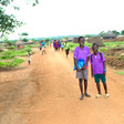 صورة مأخوذة من مخيم بورلي للاجئين الجنوب سودانين بدولة يوغندا_راديو تمازج