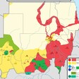 A map showing the areas of control in Sudan. (Credit: Sudam War Monitor)
