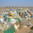 Makeshift structures at the Kalma IDP Camp in Darfur. (Courtesy photo)