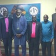 Members of the Evangelical Alliance of South Sudan pose for a photo after a press conference. (Photo: Radio Tamazuj)