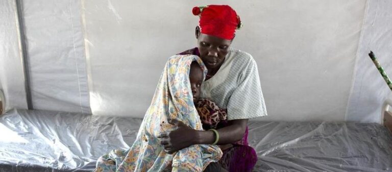 Nearly one million children suffer from malnutrition in South Sudan ...