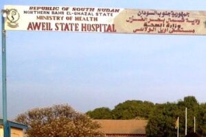 Regional lab and wards under construction in North Bahr el-Ghazal