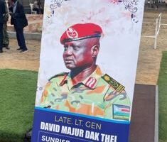 SSPDF Commander Gen. Majur Dak laid to rest in Juba