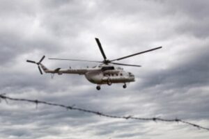 Helicopter briefly detained in Jebel Boma County