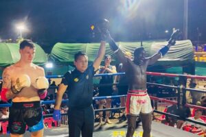 South Sudan’s James Majok Reaches Muay Thai World Championship Final