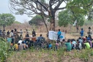 Over 100 people displaced by insurgency in Morobo County